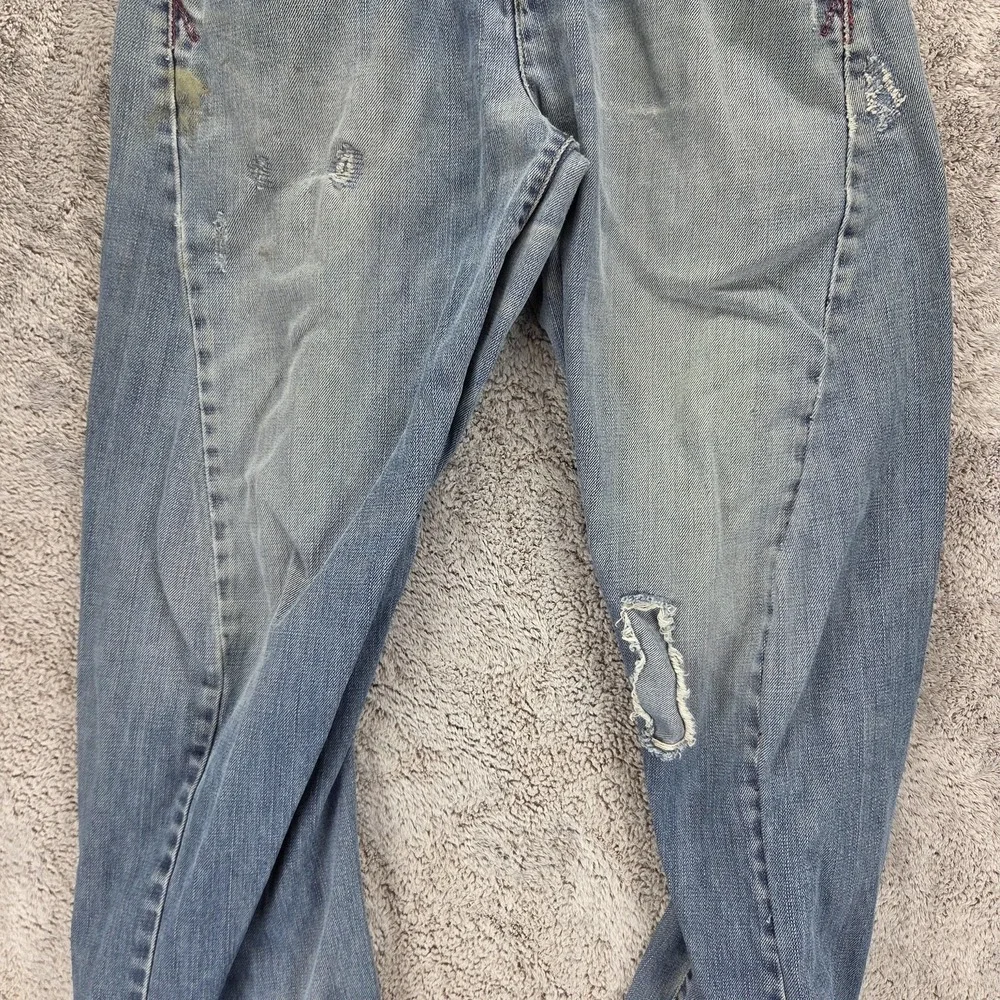 VTG Levis Engineered Jeans Mens Blue Twisted Buckle Back One Pocket Fits 30x30